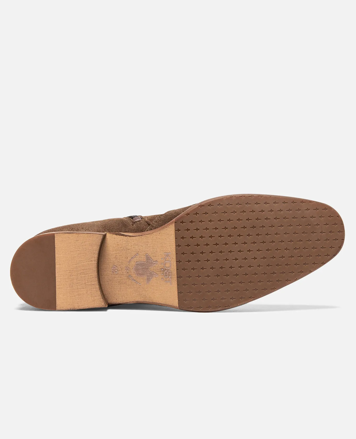 ANDERSON 5 Boots Croûte velours Taupe Homme