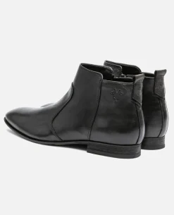 ANDERSON 39 Boots Cuir Tannage Végétal Noir Homme