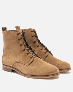 AVERY 5  Boots Croûte velours Femme