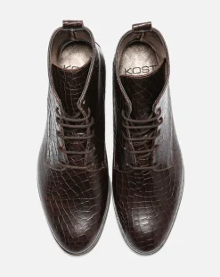 AVERY M VGT Boots Cuir Tannage Végétal Marron Femme