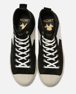 BACKSTAGE H7 Sneakers Éco-responsable Croûte velours Noir Femme