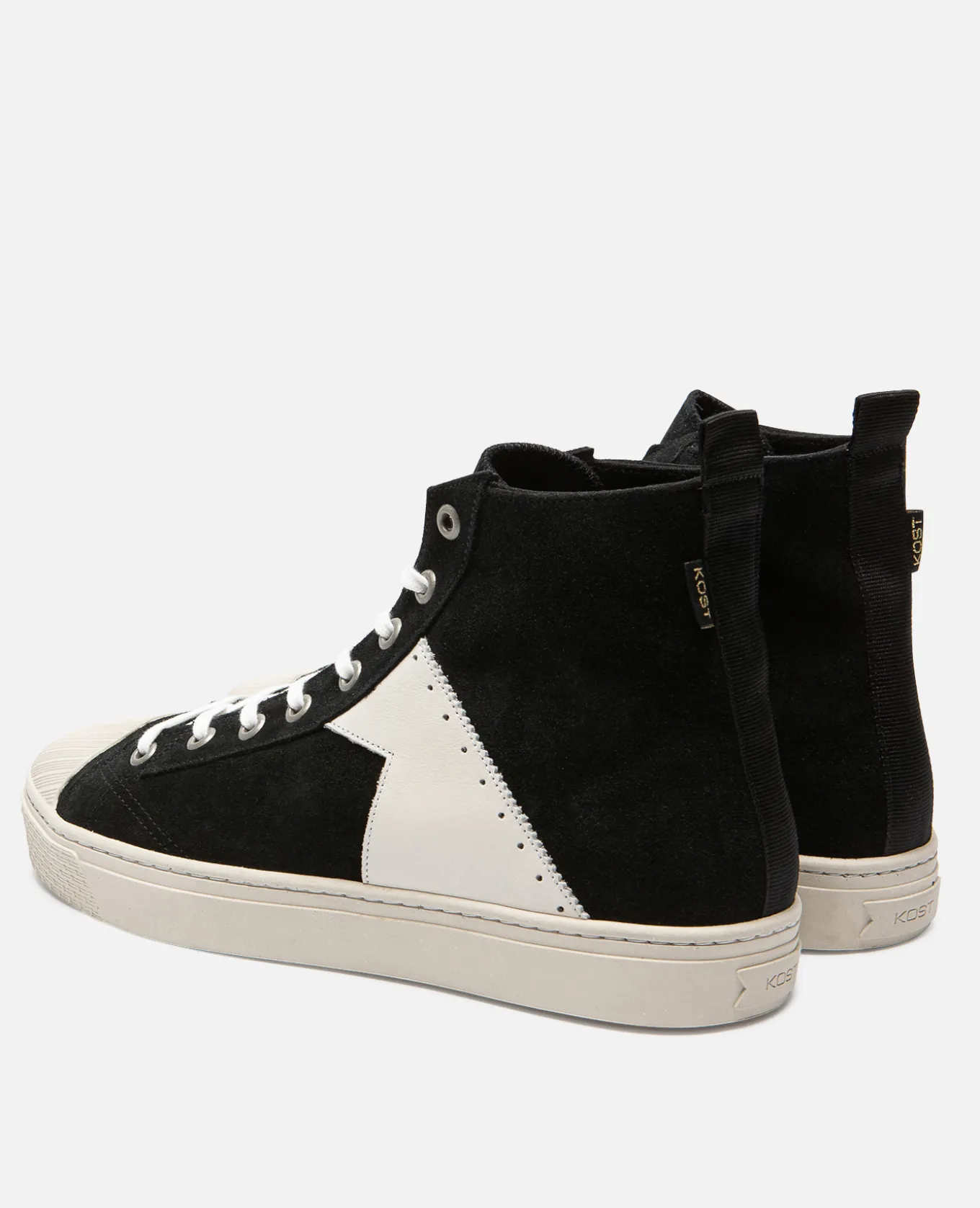 BACKSTAGE H7 Sneakers Éco-responsable Croûte velours Noir Femme