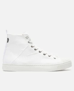 BACKSTAGE H VEG Sneakers Vegan Textile Recyclé Blanc Femme