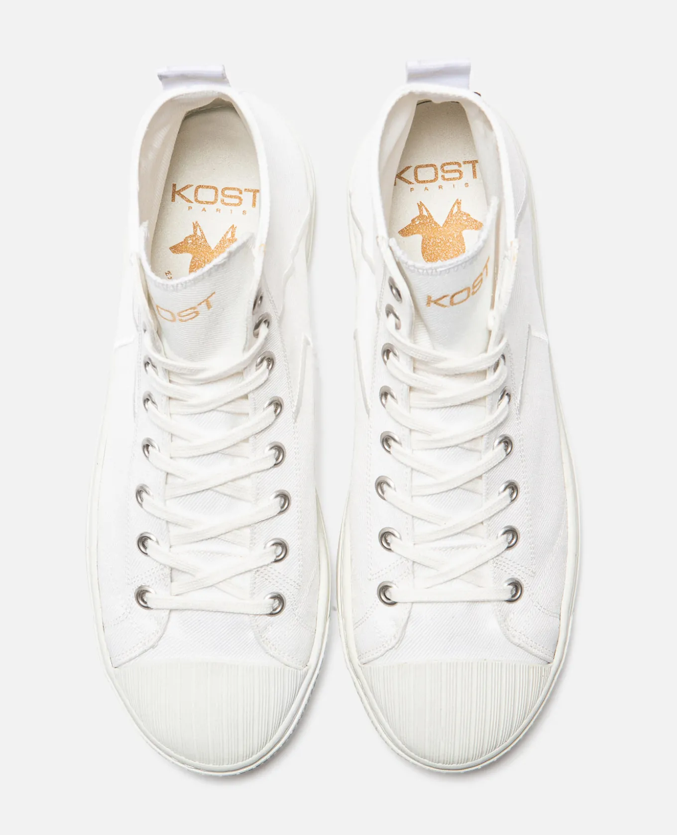 BACKSTAGE H VEG Sneakers Vegan Textile Recyclé Blanc Femme