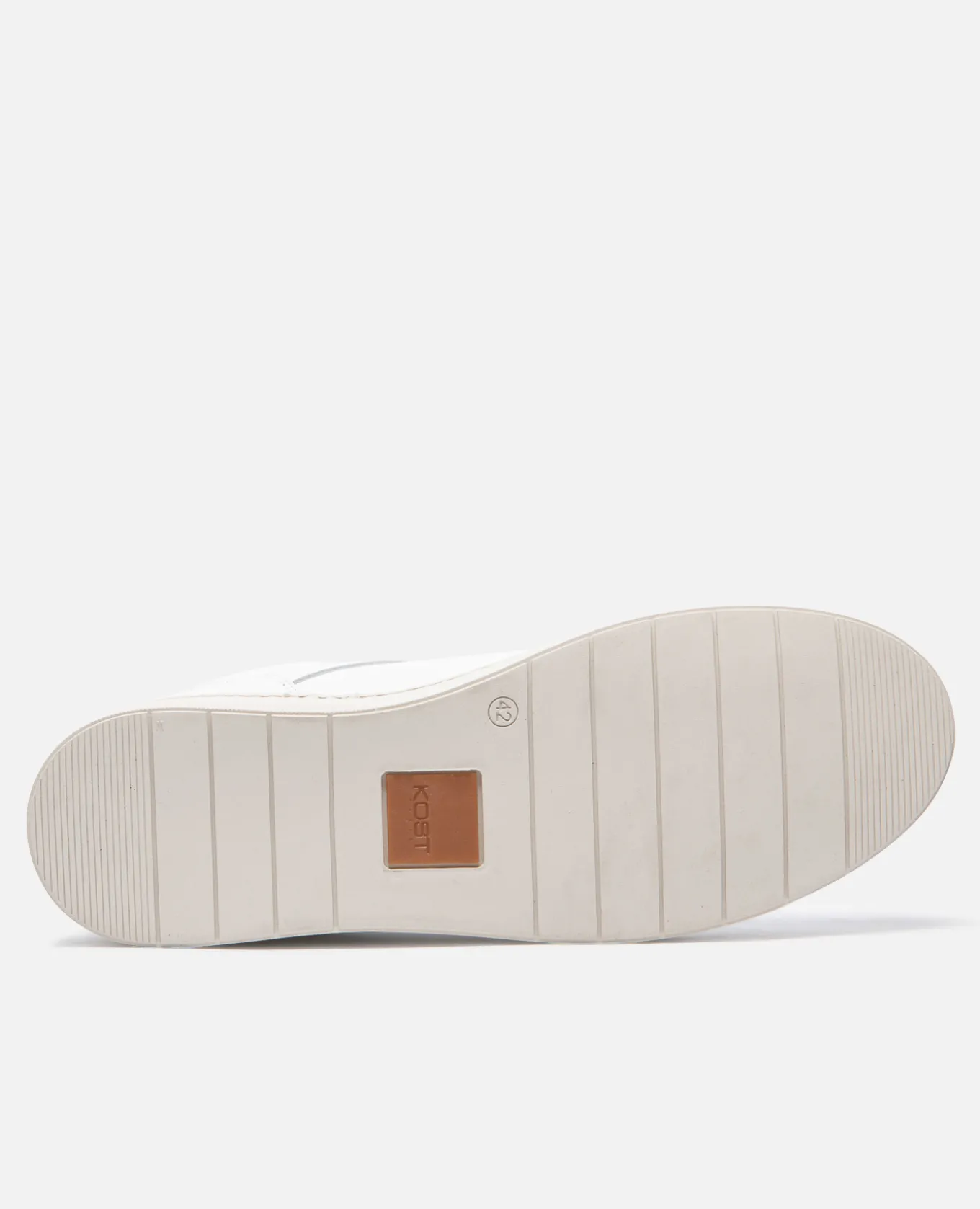 BARBARE Sneakers Cuir Blanc Homme