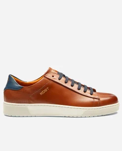 BATTLE 36 Sneakers Cuir Marron Homme