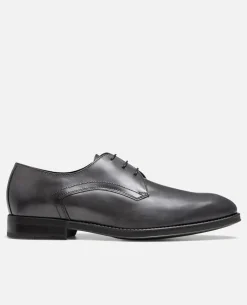 BLAIR 2 Derbies Cuir Gris Homme