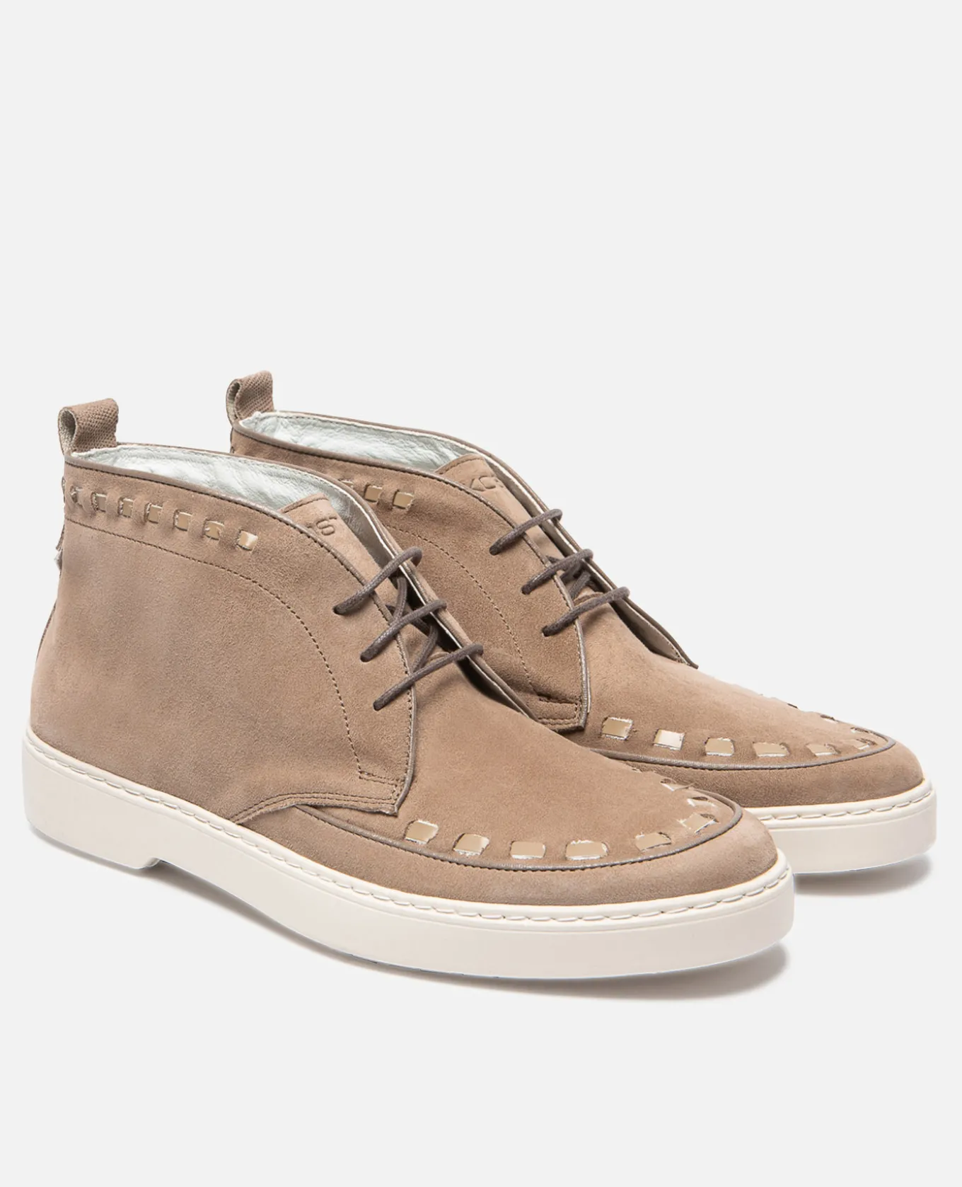 BLAKE Chukka Boots Croûte velours Marron Homme