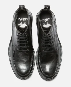 BOLD T VGT Boots Cuir Tannage Végétal Noir Homme
