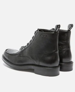 BOLD T VGT Boots Cuir Tannage Végétal Noir Homme