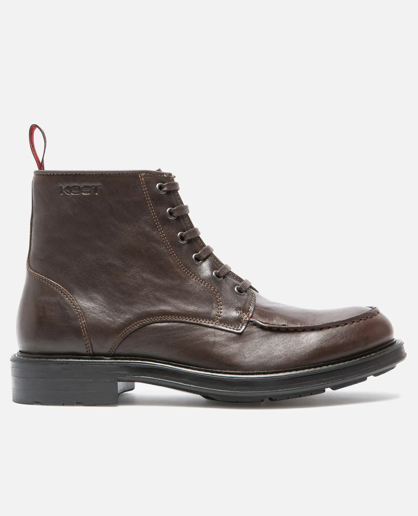BOLD T VGT Boots Cuir Tannage Végétal Marron Homme