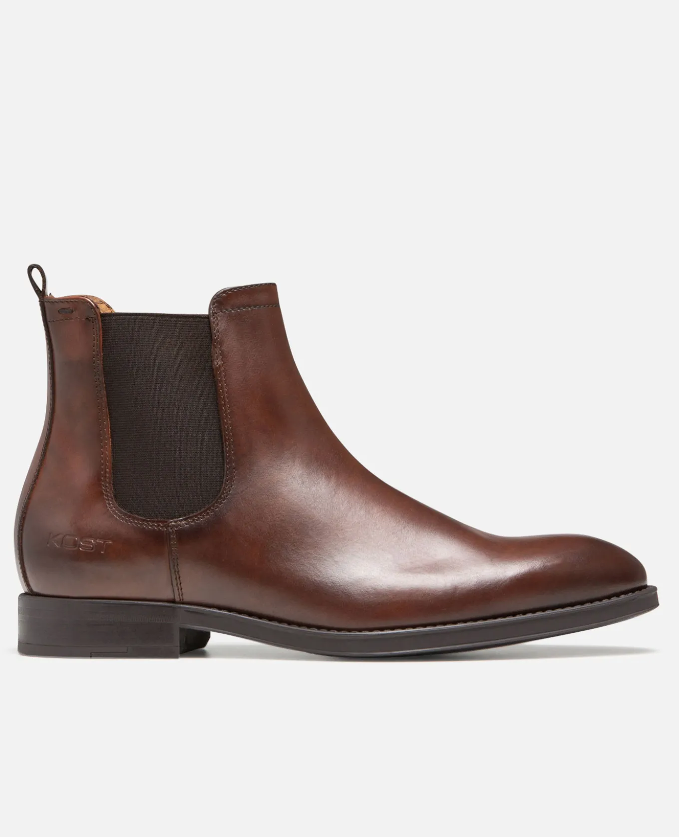 BRAD Chelsea boots Cuir Marron Homme