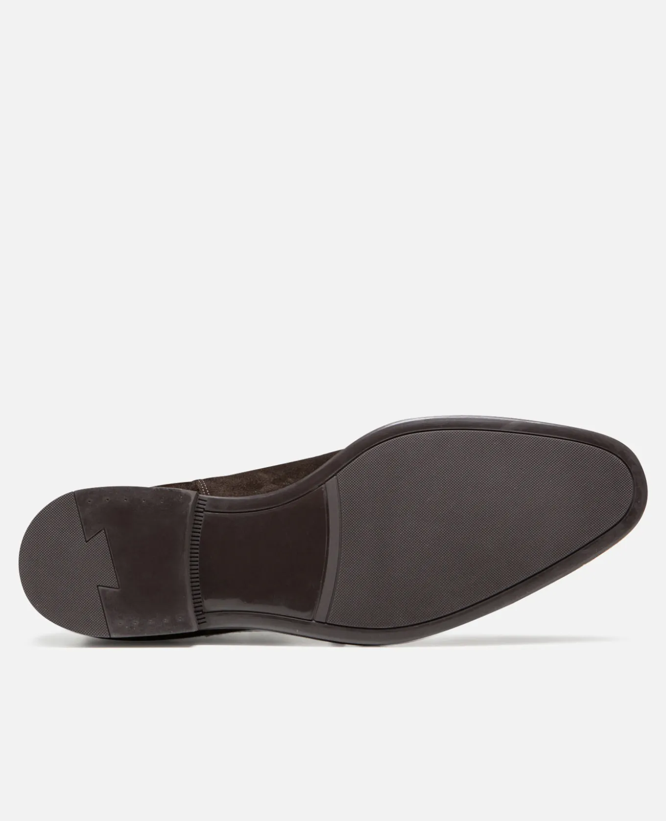 BRAD V Chelsea boots Croûte velours Marron Homme