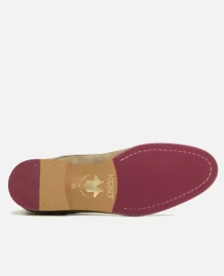 BRETT 95 A Chukka Boots Croûte velours Marron Homme Made in France