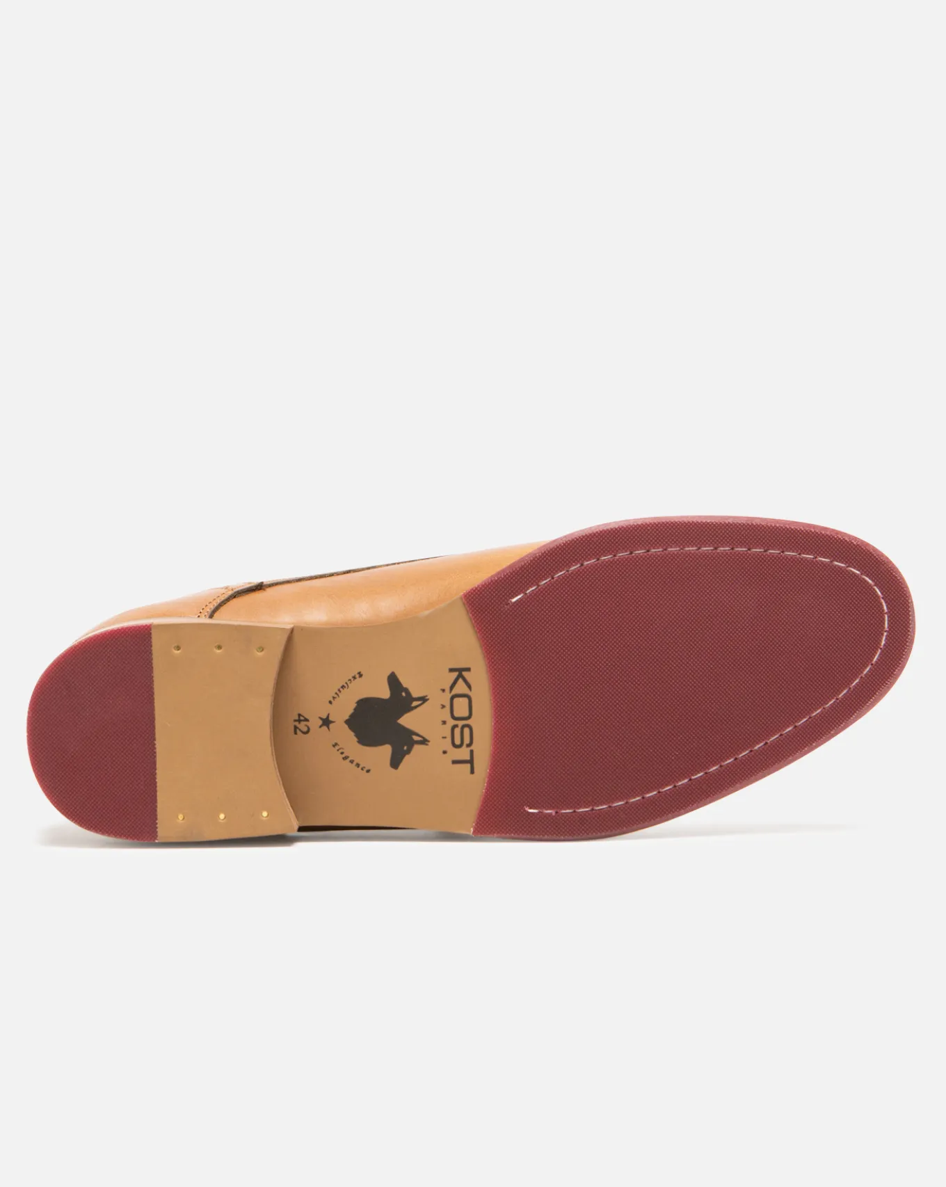 BRETT 75 A Chukka boots Made in France Cuir Marron Homme