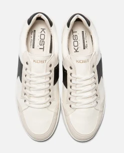 CHILL Sneakers Toile Blanc et Noir Vegan Made in France Homme
