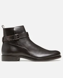 CLIFF VGT Boots Cuir tannage végétal Marron Foncé Homme