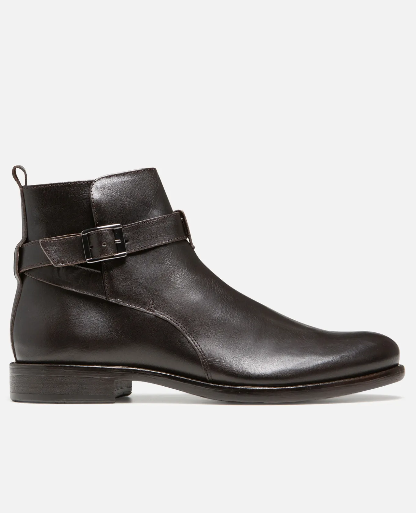 CLIFF VGT Boots Cuir tannage végétal Marron Foncé Homme
