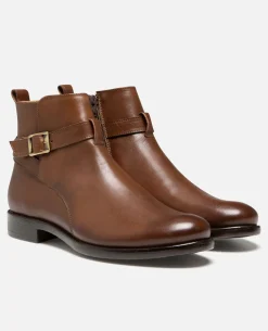 CLIFF VGT  Boots Cuir tannage végétal Cognac Homme