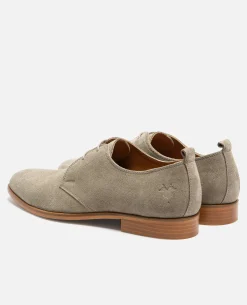 COLT 5 Derbies Croûte Velours Kaki Homme