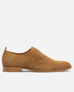 COLT 5 Derbies Croûte Velours Marron Homme
