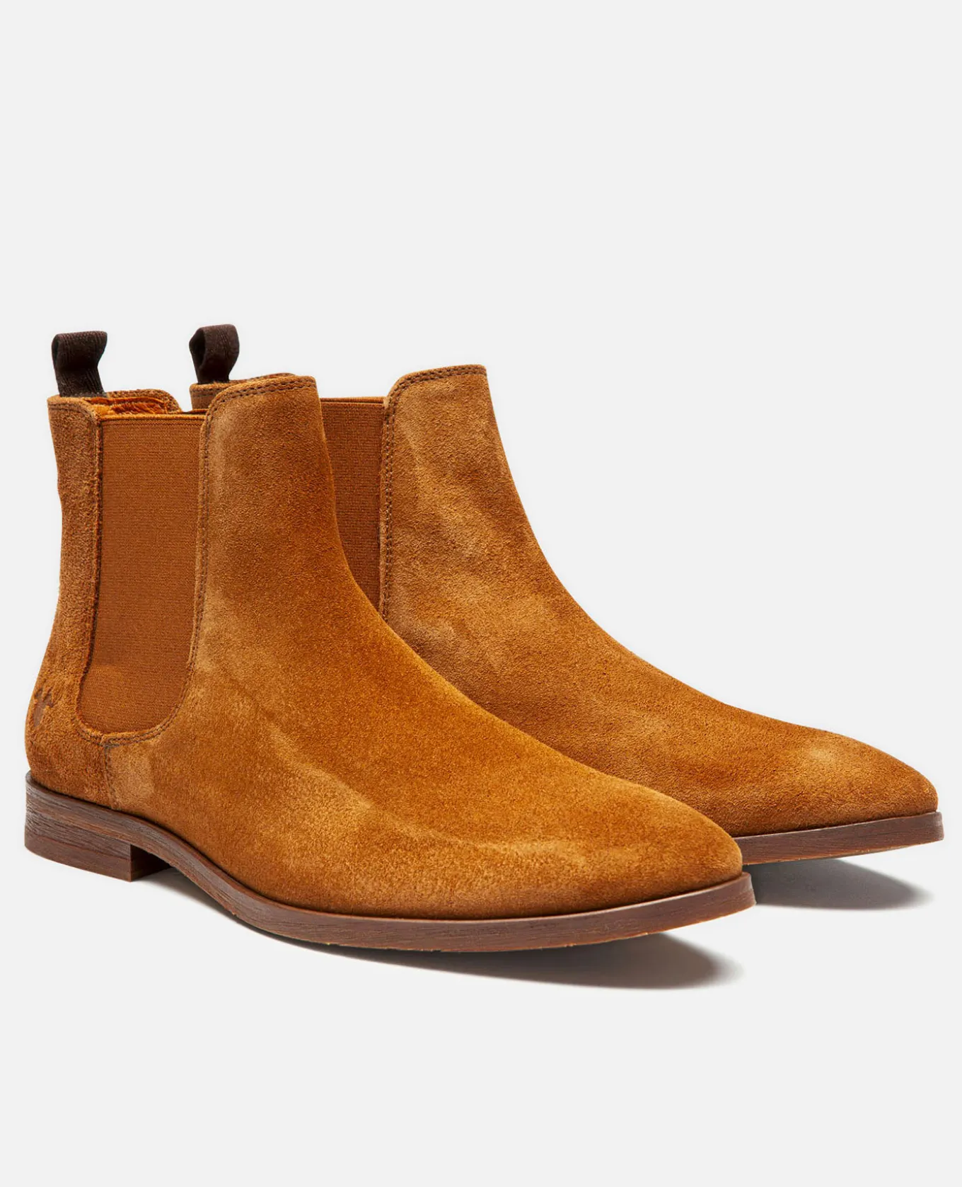 CONNOR 5 Chelsea boots Croûte velours Marron Homme