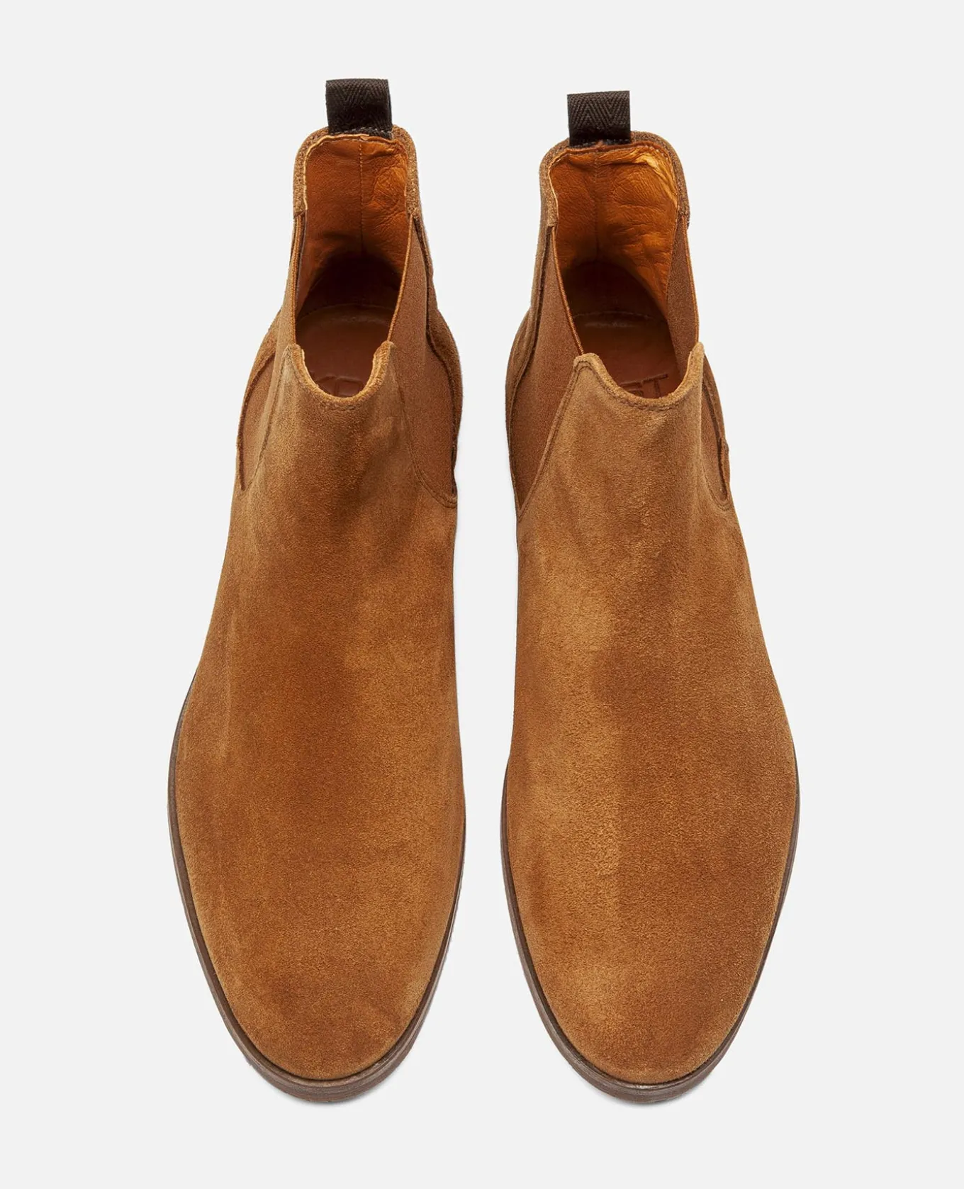 CONNOR 5 Chelsea boots Croûte velours Marron Homme