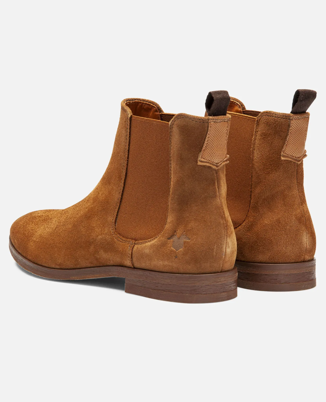 CONNOR 5 Chelsea boots Croûte velours Marron Homme