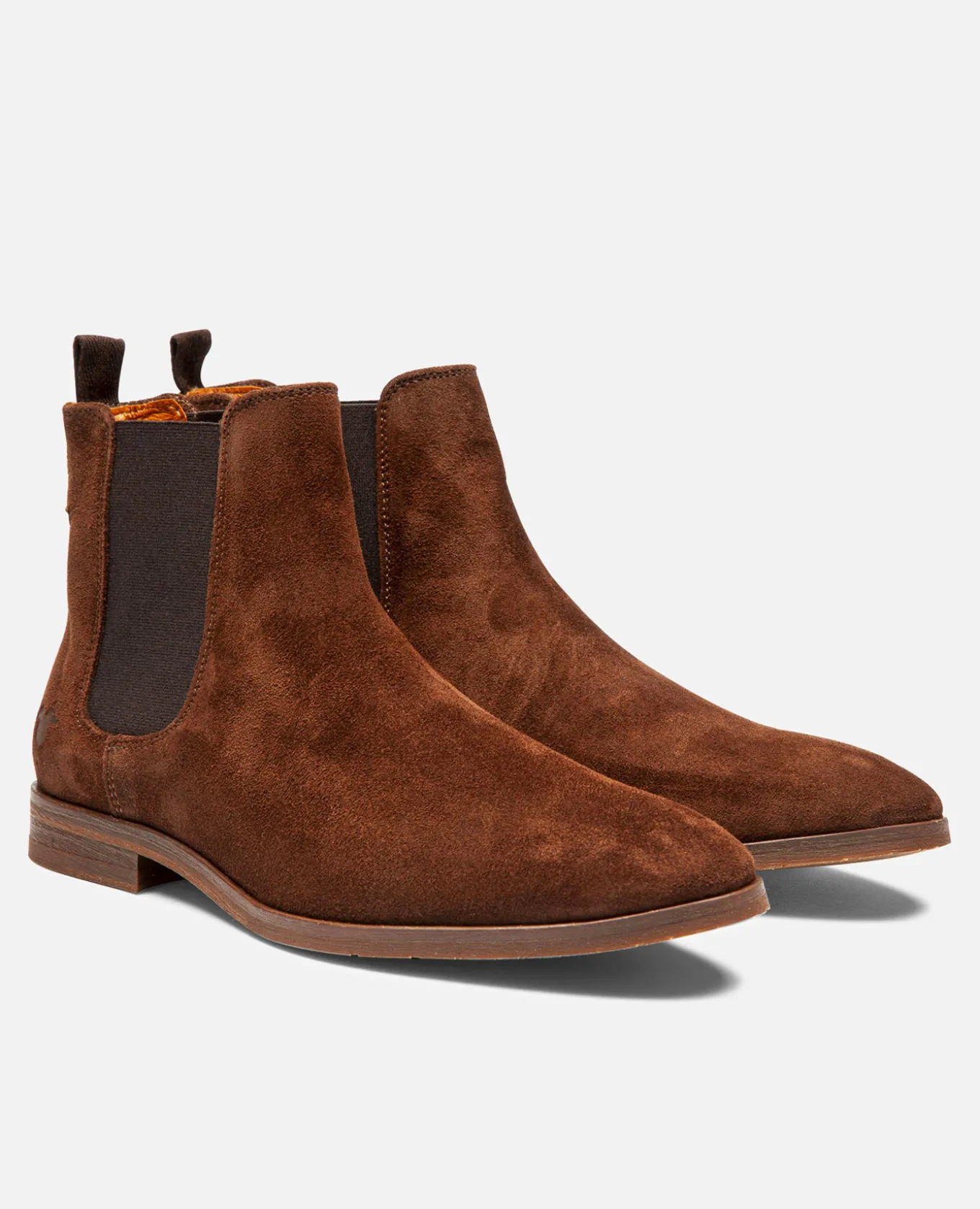 CONNOR 5 Chelsea boots Croûte velours Marron Homme