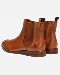 CONNOR 39 Chelsea boots Cuir Marron Homme