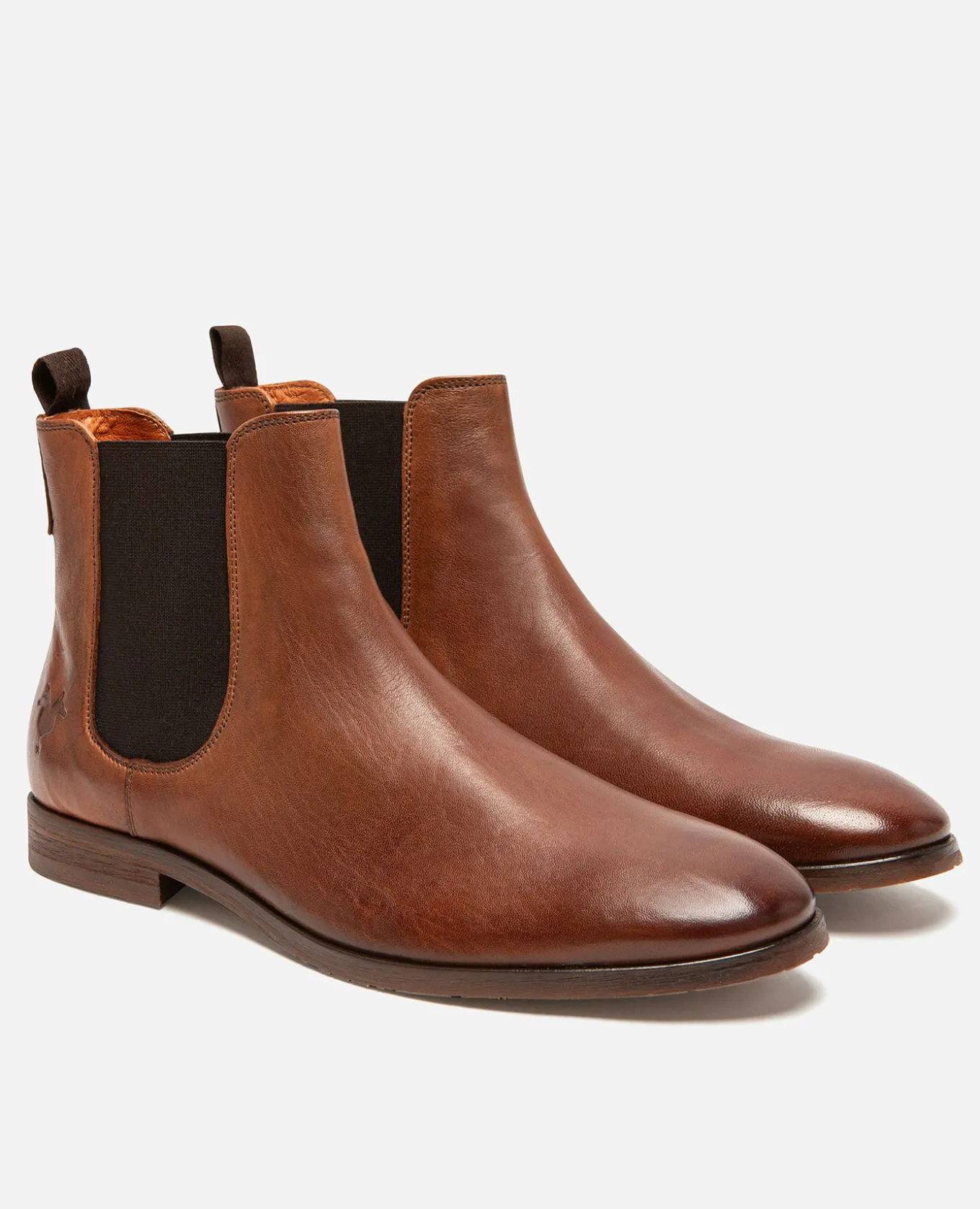 CONNOR 39 Chelsea boots Cuir Marron Homme