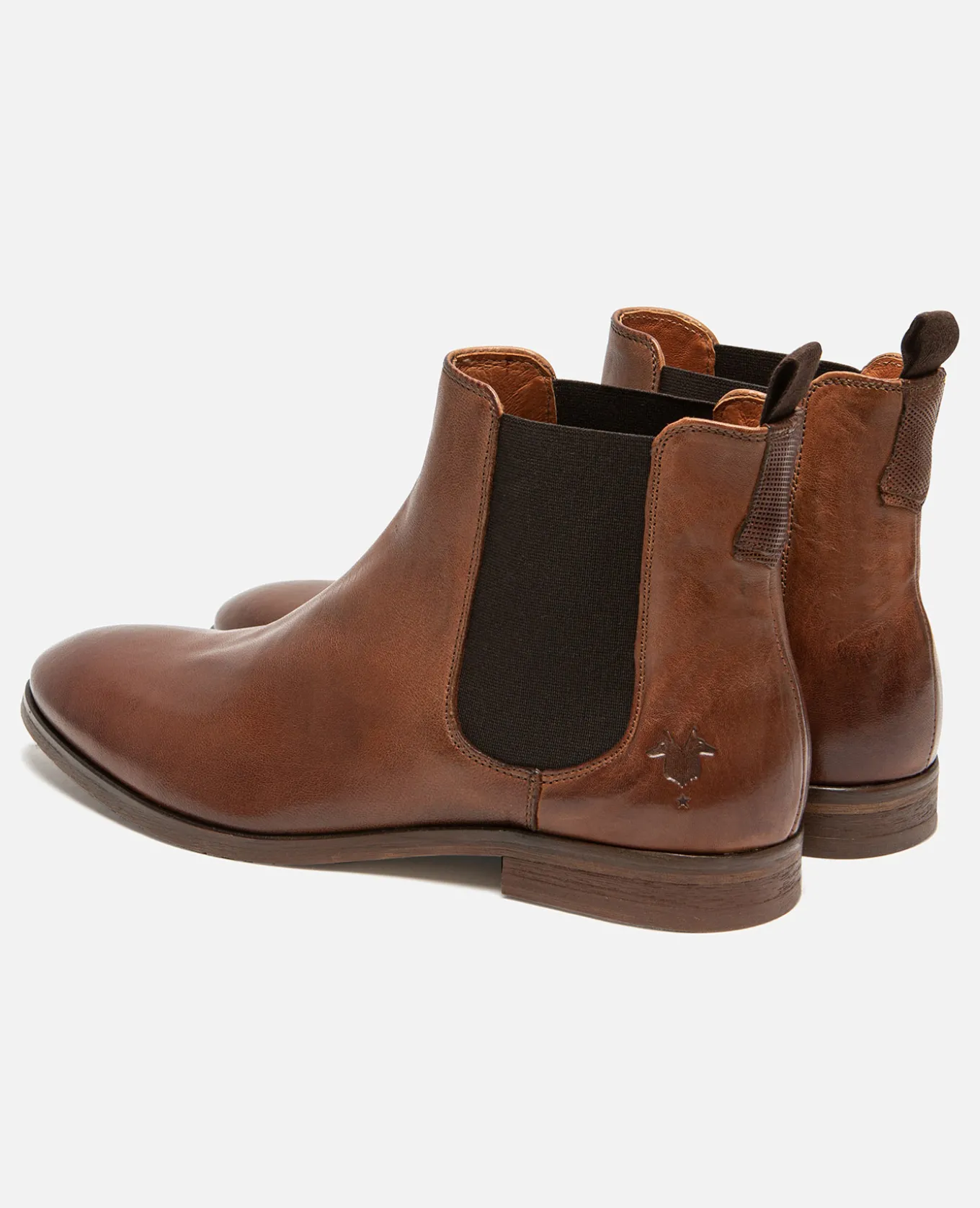 CONNOR 39 Chelsea boots Cuir Marron Homme