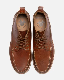 CRISPY SU Chukka Boots Cuir Marron Homme