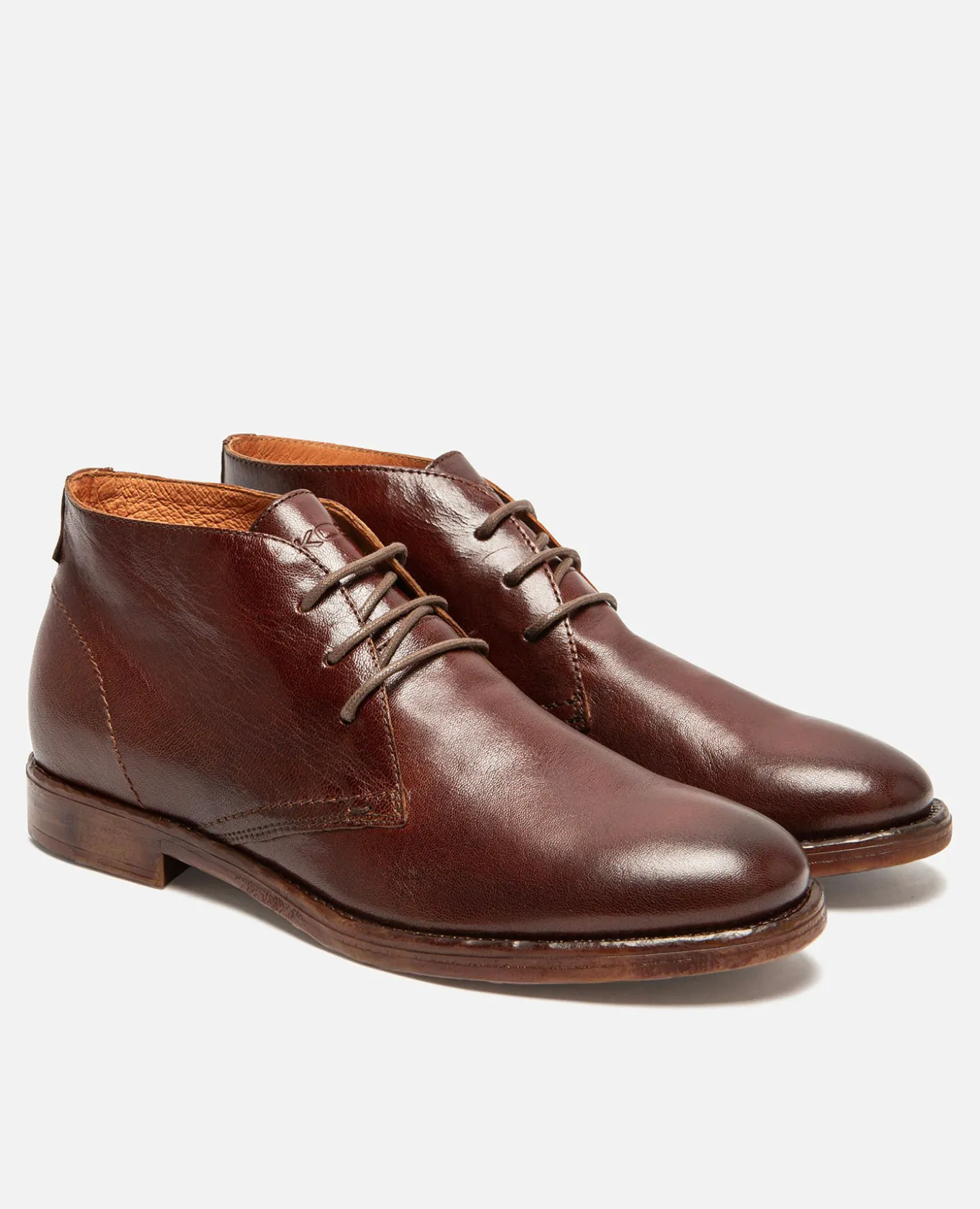 DANDY 67 Boots Cuir Marron Homme