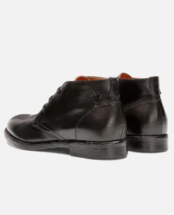 DANDY 67 Boots Cuir Noir Homme