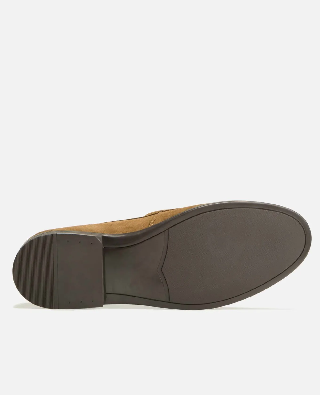 DAPPER V Mocassins Croûte velours Marron Homme