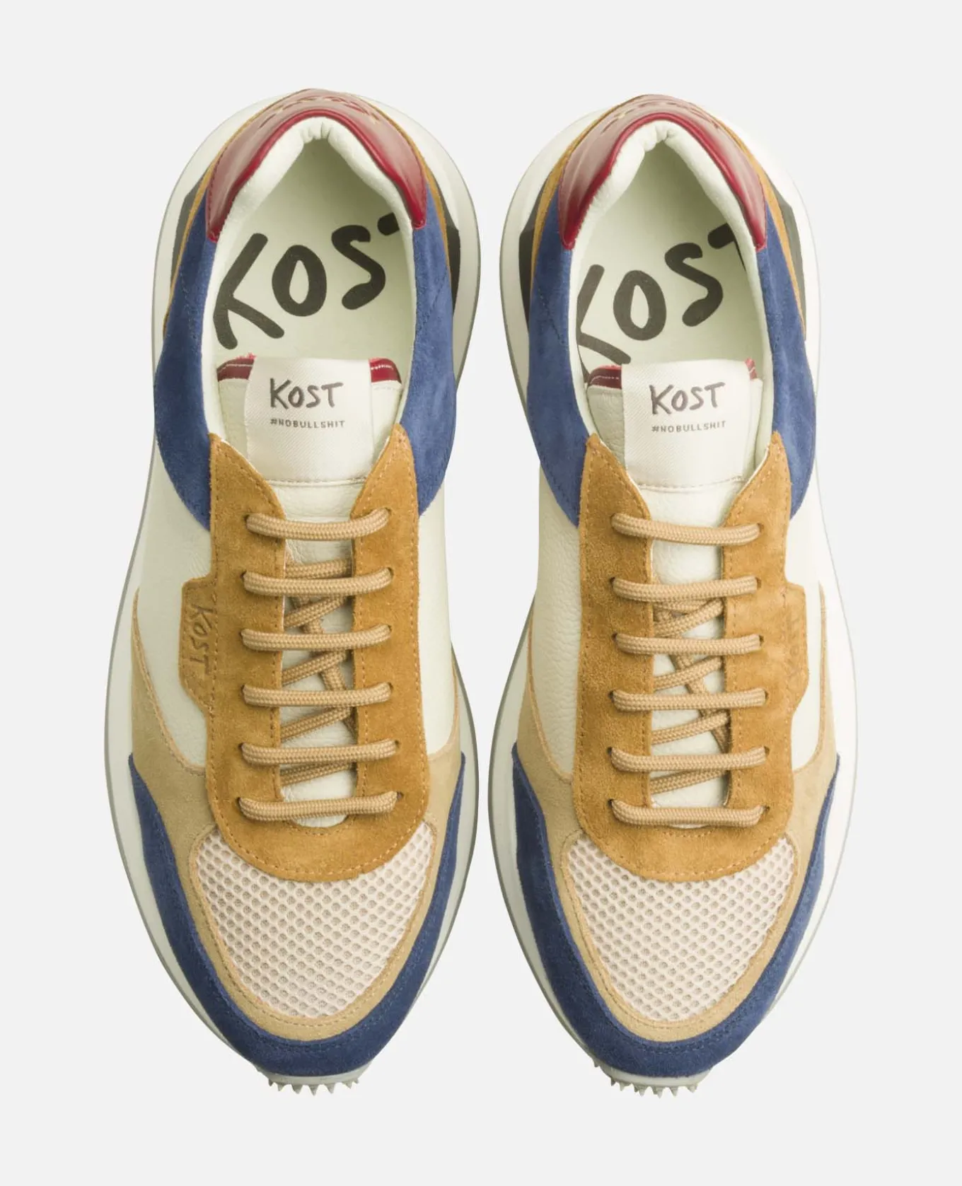DAZZLING MG Sneakers Croûte Velours Bleu Homme