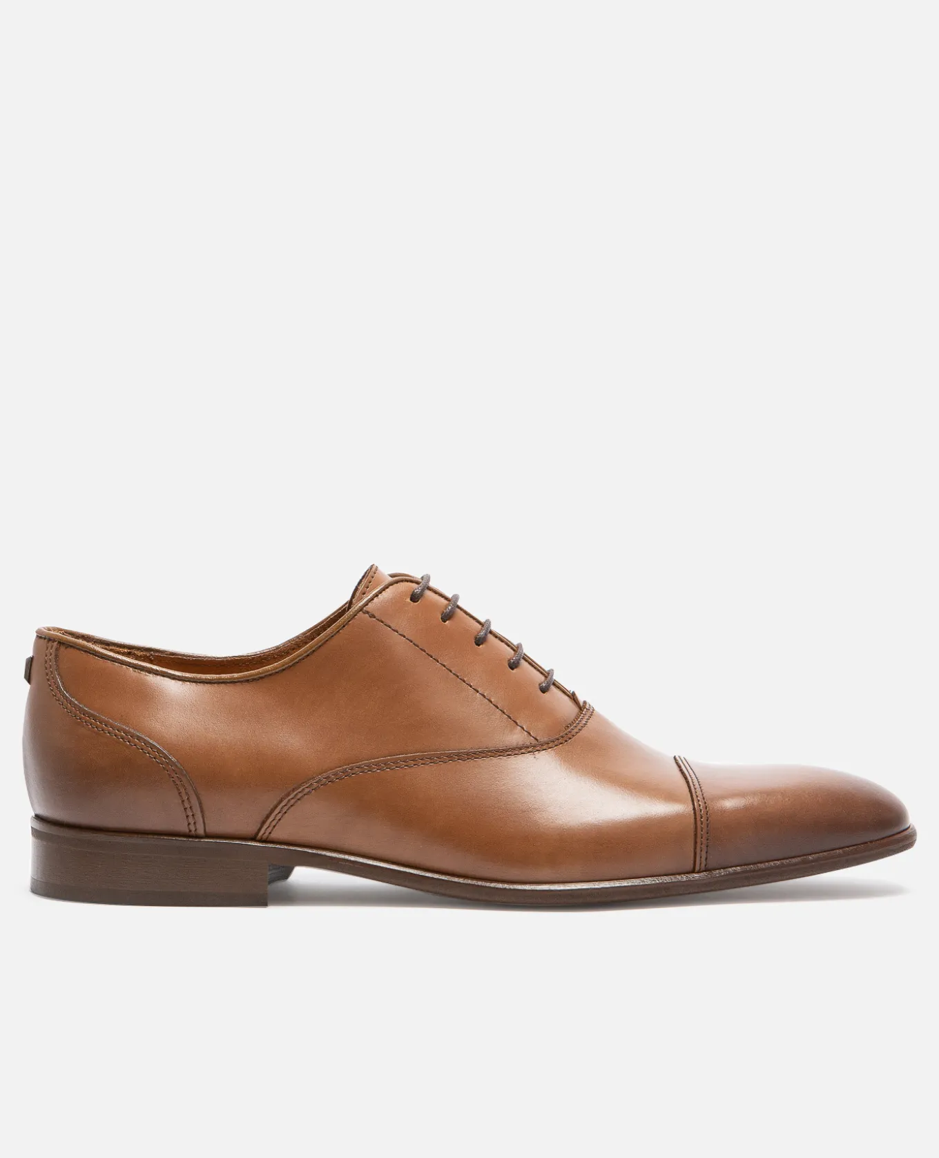 DOUGLAS Richelieu Cuir Marron Homme