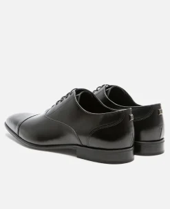 DOUGLAS Richelieu Cuir Noir Homme