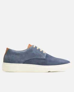 DREAM Baskets Croûte Velours Marine Homme