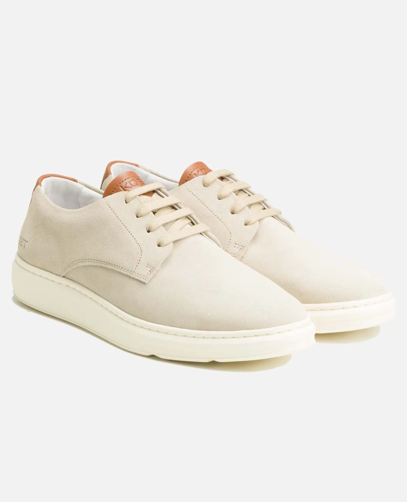 DREAM Baskets Croûte Velours Beige Homme
