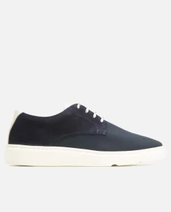 DREAM T Sneakers Croûte Velours Textile Marine Homme