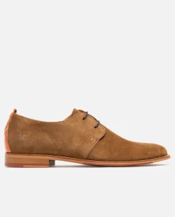 ERWIN 5 Derbies Croûte velours Marron Homme