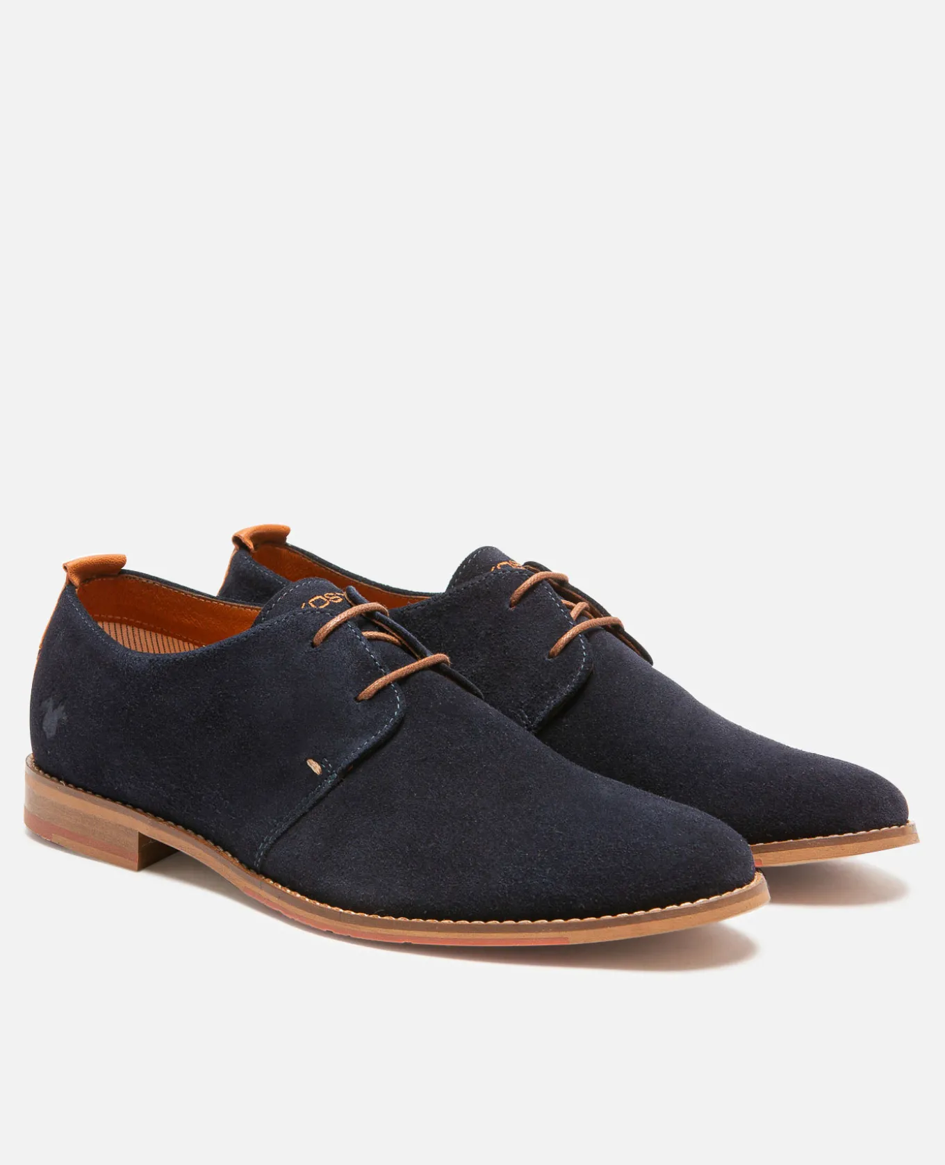 ERWIN 5 Derbies Croûte velours Bleu Homme