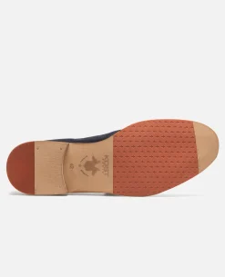 ERWIN 5 Derbies Croûte velours Bleu Homme