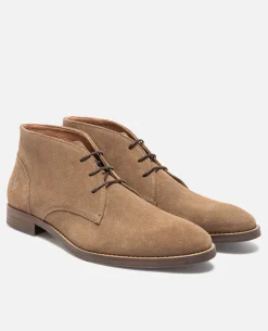 FELLOW 5  Chukka Boots Croûte velours Marron Homme