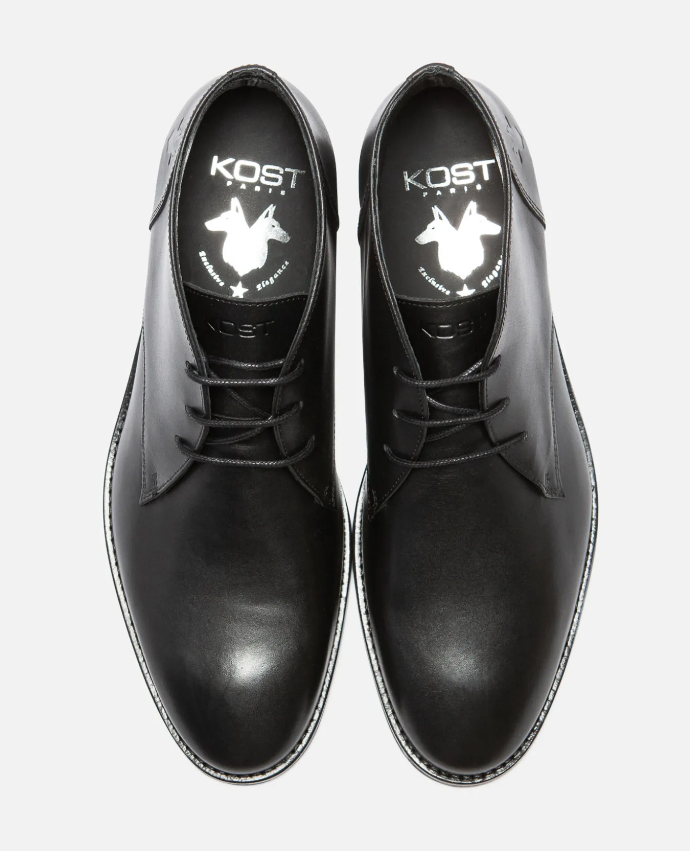 FELLOW 57 Chukka Boots Cuir Noir Homme