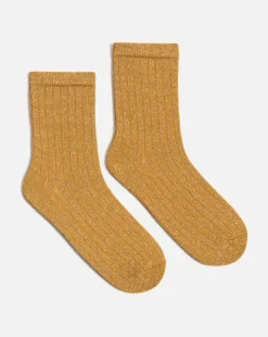 FOXY Chaussettes Moutarde Made in France Femme