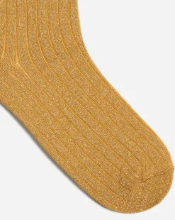 FOXY  Chaussettes Moutarde Made in France Femme