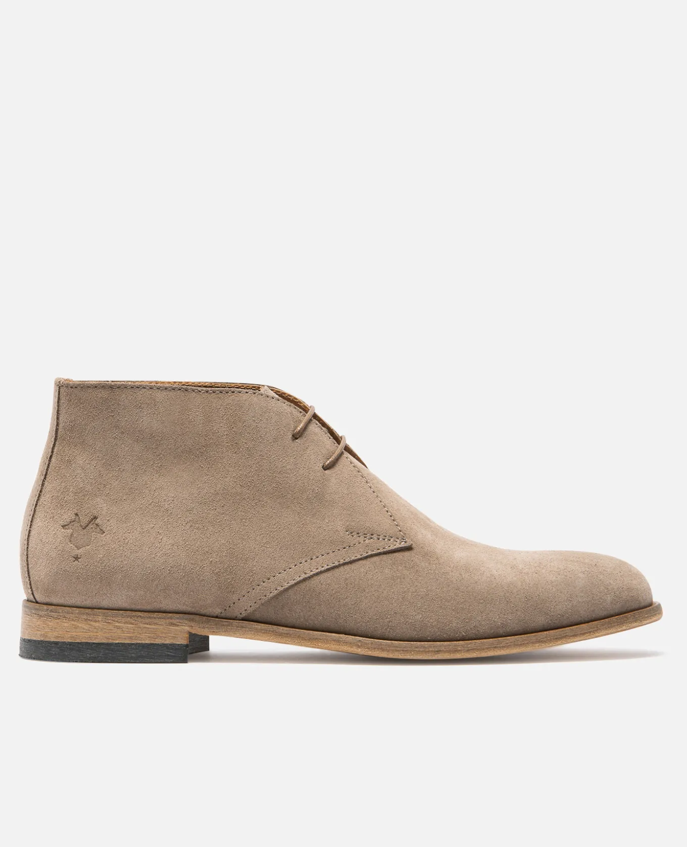 GALLANT 5 Chukka Boots Croûte velours Marron Homme
